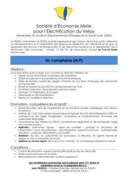 Télécharger l`offre d`emploi