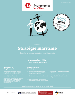 Stratégie maritime