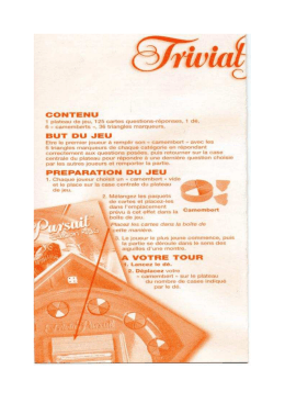 Voir les règles - Meroux Model Kit