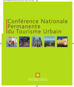 Téléchargement de la brochure - Conférence Nationale Permanente