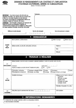 Ce formulaire - Ville de Saint-Paul