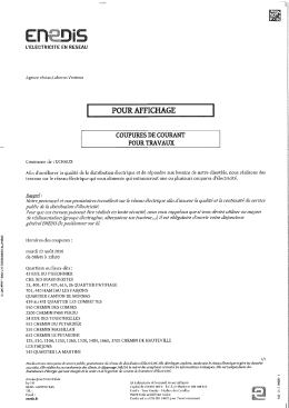 Page 1 L`ELECTR]{}|TE EN RESEAU Agence réseau Luberon
