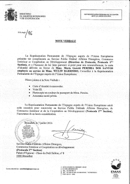 Page 1 MINISTERio REPREsentación#Rwanentepe España