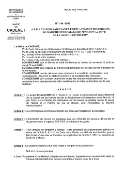 ci - Mairie de Cadenet