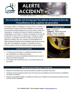 Alerte Accident # 15