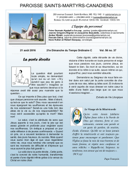 PDF - Paroisse des Saints-Martyrs