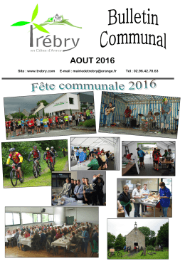 Bulletin communal TREBRY