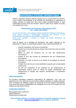 responsable systemes informatiques