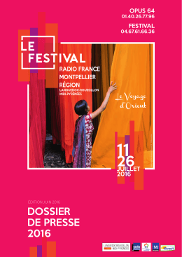 le festival - Festival de Radio France et Montpellier