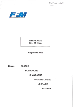 Page 1 6 of seyl ºols, /E7A-Z/ // INTERLIGUE 65 – 85 Kids