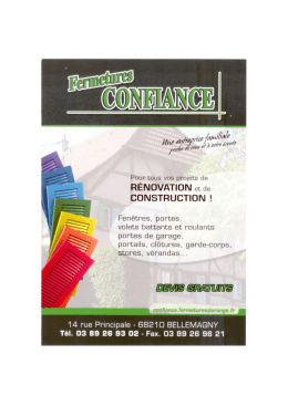 Fermetures-Confiance - asmontbeliard