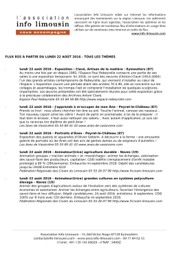 Fichier PDF - Info Limousin