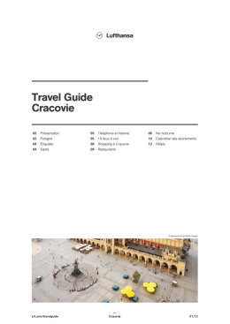 Cracovie | Lufthansa ® Travel Guide