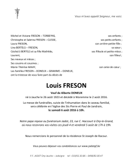Louis FRESON