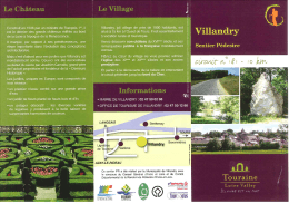 Villandry - Comité Départemental de Randonnées Pédestres d`Indre