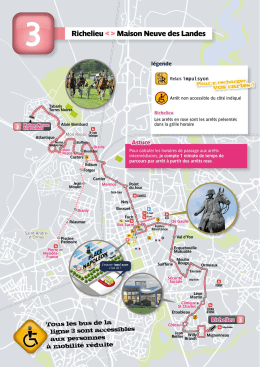 Plan de la ligne 3