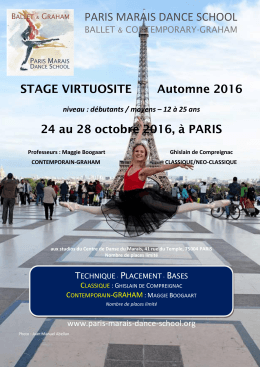 débutant/moyen - Paris Marais Dance School