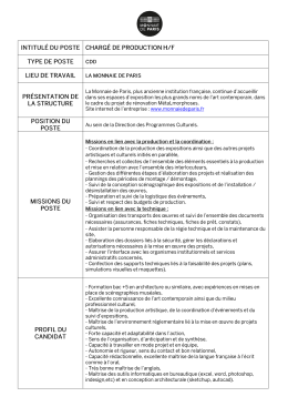 Télécharger l`annonce
