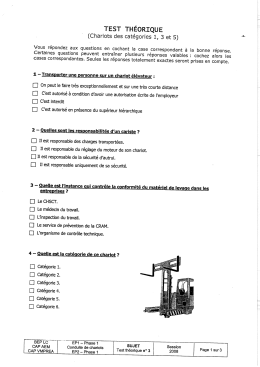 Page 1 Page 2 Page 3 10 - Quel est le poids maximum que peut