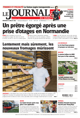 PDF Journal du Jura 27.07.16