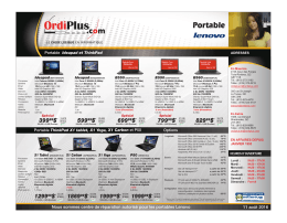 Portables Lenovo - Ordiplus Informatique