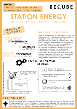 station energy d`économie