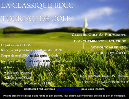 Club de Golf St-Polycarpe 855 chemin Ste-Catherine St