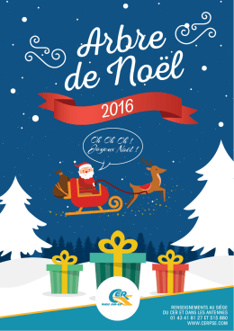 Oh Oh Oh ! Joyeux Noël - CER Paris Sud-Est