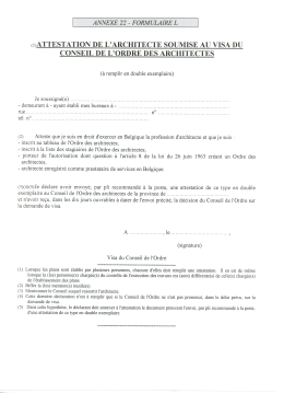 conseil de l`ordre des architectes