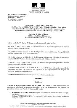 DDCS 77 - DRJSCS Ile-de