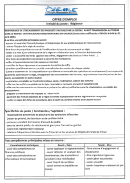 Télécharger l`offre d`emploi