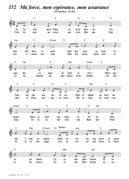 Chantons à Jéhovah : Nouveaux cantiques (partitions simplifiées)