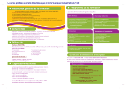 Brochure LP EII