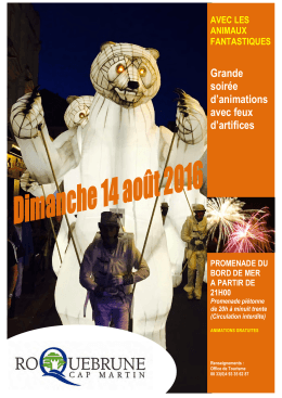 Parade du 14 août 2016 - Roquebrune-Cap