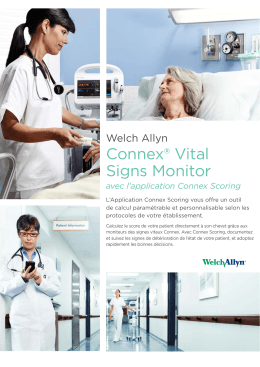 Connex® Vital Signs Monitor - Welch Allyn