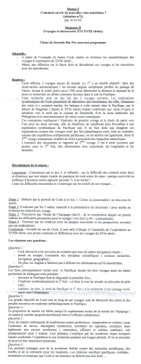 Séance 5 Comment ouvrir de nouvelles voies maritimes