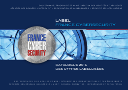 Mise en page 1 - Le Label France Cybersecurity
