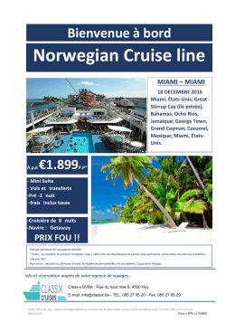 d`info - Classix Cruises