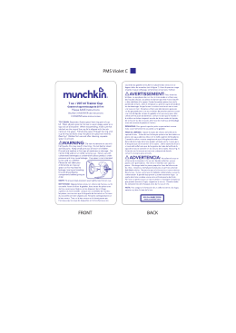 Munchkin Trainer Cup Manual (40227)