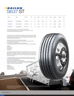 S637 ST - Sailun Tire