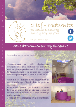 cHsf - Maternité