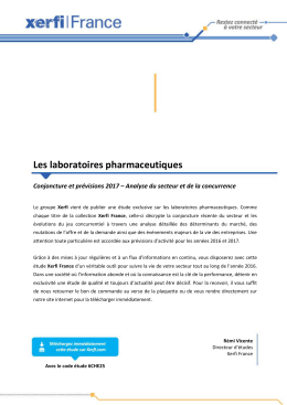 Les laboratoires pharmaceutiques