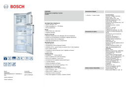 Bosch KDN30X45 REFRIGERATEUR 2P 170X60X60 A+ FINI