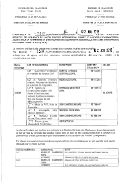 PDF - Minist&egrave;re des March&eacute;s Publics