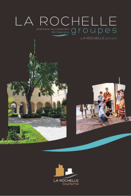 LA ROCHELLE groups - La Rochelle Tourisme