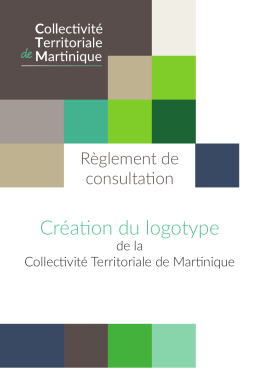 Création du logotype - Collectivité Territoriale de Martinique