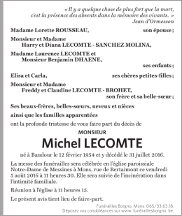 Michel LeCoMTe