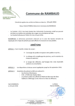 Cliquer - Rambaud Village