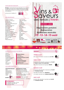 Programme Vins et saveurs 2016 (pdf - 571,75 ko)