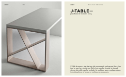 j-table - Verde Interiori